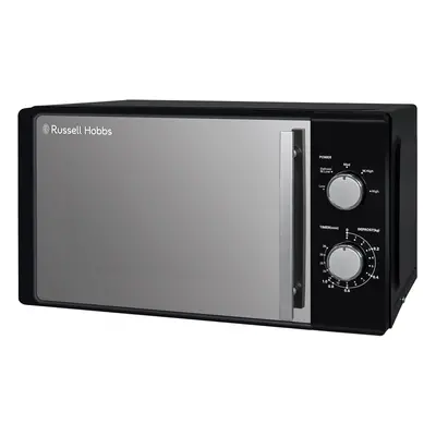 Russell Hobbs Litre 800W Black Solo Manual Microwave RHM2060B