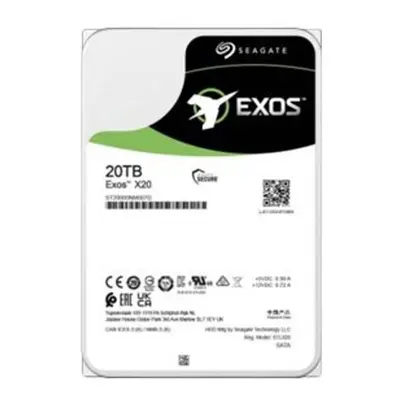 20TB Seagate Exos X20 ST20000NM002D 7200RPM 256MB Ent.