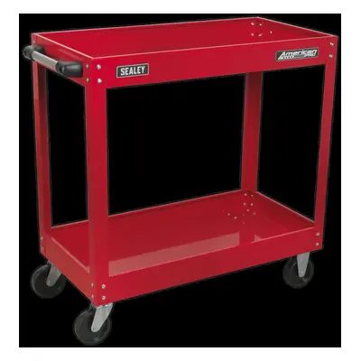 Workshop Trolley 2-Level Heavy-Duty