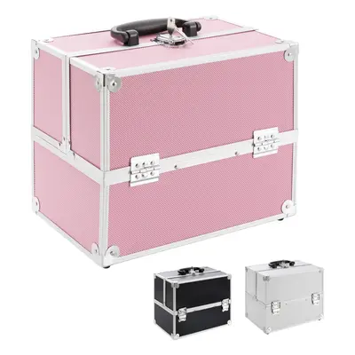 AREBOS Beauty Case Vanity Case Make Up- Cosmetic Salon Nail Art Vanity Box Case