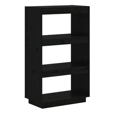 (black, x x cm) vidaXL Solid Pinewood Book Cabinet/Room Divider Multi Colours Multi Sizes