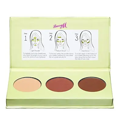 Barry Cosmetics Chisel Cheeks Contour Kit, Light