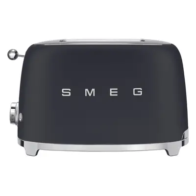 Smeg TSF01BLMUK 950W Retro Style Slice Toaster, Black