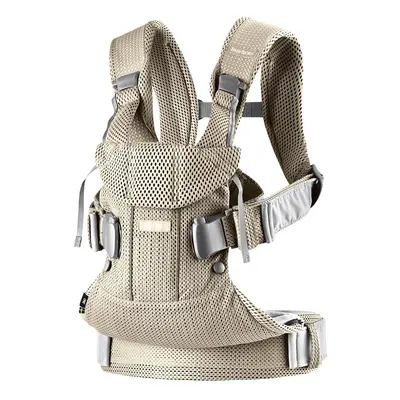 BabyBjÃ¶rn Baby Carrier One Air, 3D Mesh, Grey beige