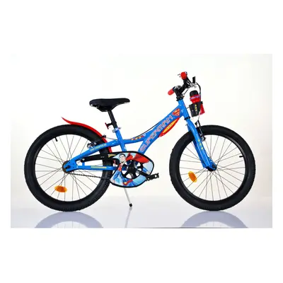 Dino Superman Kids 20" Wheel Bike - Blue/Red