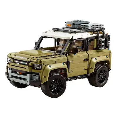 L42110 For Land Rover Defender Off Road 4x4 Car Blocks Exclusive Model Advanced Building Kit Col