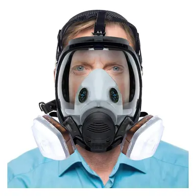 15 in Facepiece Respirator Painting Spraying Full Face Gas Mask