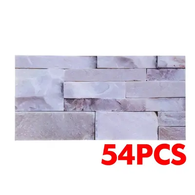 (54pcs) PVC Sticker Kitchen Tile Stickers Bathroom Self-adhesive Wall Decor Home DIY