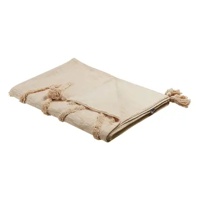 Cotton Blanket x cm Beige MORBI