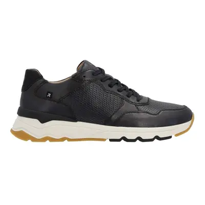 (8 (Adults')) U0900-14 | Navy Leather | Mens Trainers