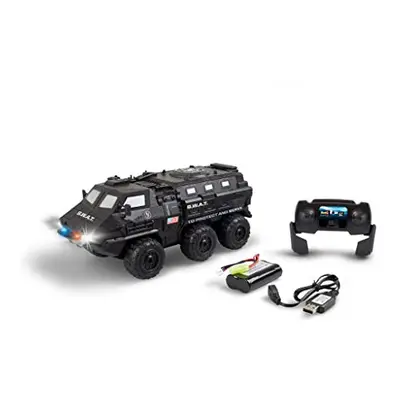 Control Remote Control Truck "S.W.A.T. Tactical Truck" With Precise 2.4 GHz Control, Wheel Drive