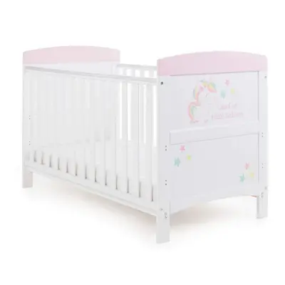 Obaby Grace Inspire Cot Bed - Unicorn