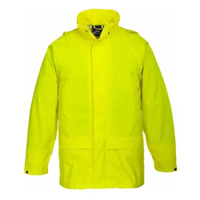 (Medium, Yellow) Portwest - Sealtex Classic Touigh Workwear Waterproof Jacket