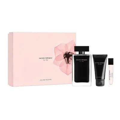 Narciso Rodriguez Mothers Day Set B For Women: 3.4 Eau De Toilette + 1.6 Body Lotion + 0.33 Purs