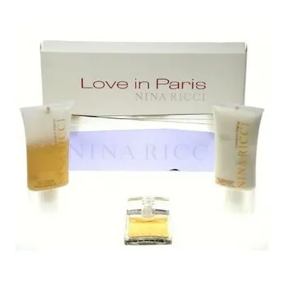 Nina Ricci Love In Paris Pcs Set: 2.7 Edp Sp + 3.3 Body Lotion + 3.3 Shower Gel