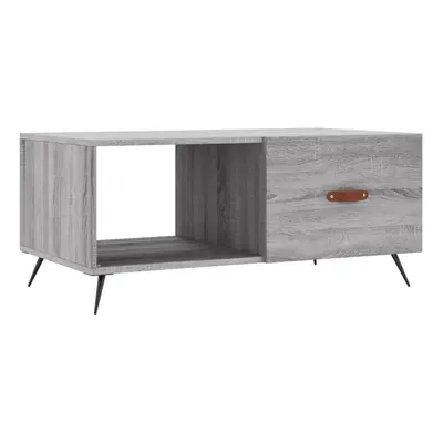 (grey sonoma) vidaXL Coffee Table Tea Side Table Sofa Couch Accent End Table Engineered Wood