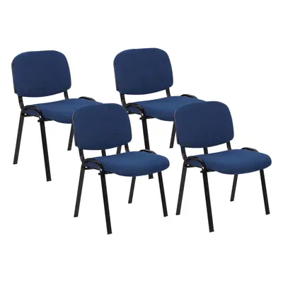 Set of Chairs CENTRALIA Navy Blue