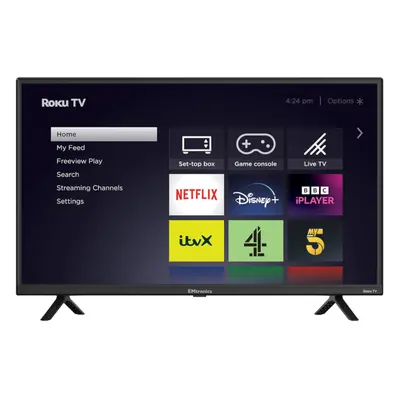 EMtronics Roku TV Smart 32" HD Ready with Freeview Play and Apps