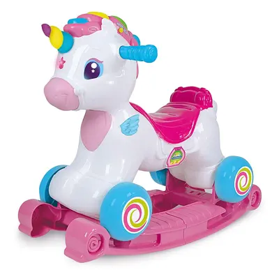 Clementoni Unicorn in Ride On for children, Multicoloured