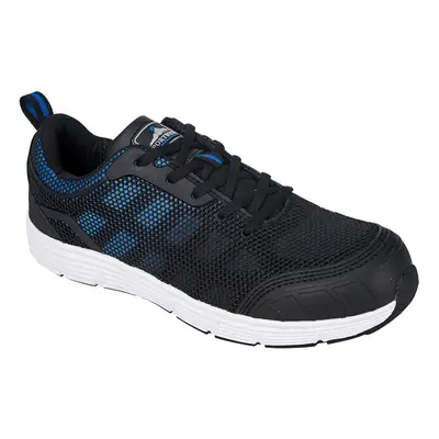 (Black/Blue, UK 6.5) Portwest Steelite Tove Safety Trainer