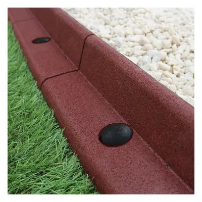 Flexible Lawn Edging Garden Borden Grass Path Edge Pathways Rubber 1.2m Lengths