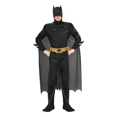 Rubie's Dark Knight Rises Costume, Mens Batman Muscle Costume Style 2, Large, CHEST - 44", WAIST