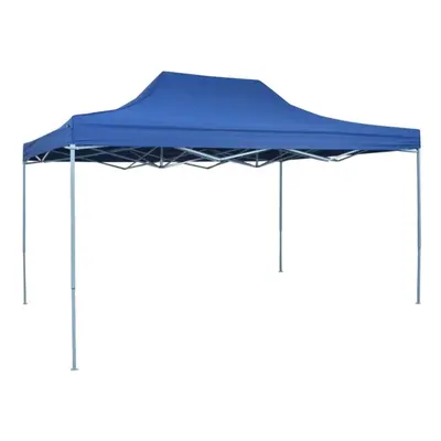 Garden Furniture Set Professional Folding Party Tent 3x4 m Steel Blue