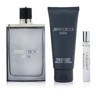 Jimmy Choo Coffret: Eau De Toilette Spray 100ml/3.4oz + Eau De Toilette Spray 7.5ml/0.25oz + Aft