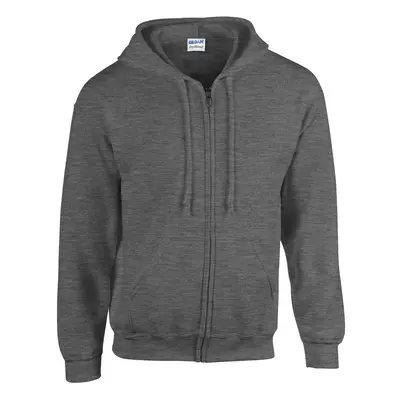 (3XL, Dark Heather) Gildan Mens Heavy Blend Hooded Sweatshirt