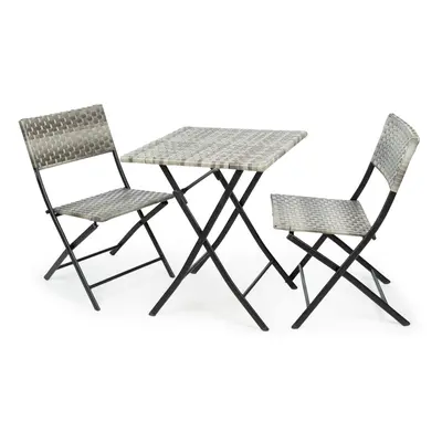 Trespass Rattan Garden Set Piece Table Chairs