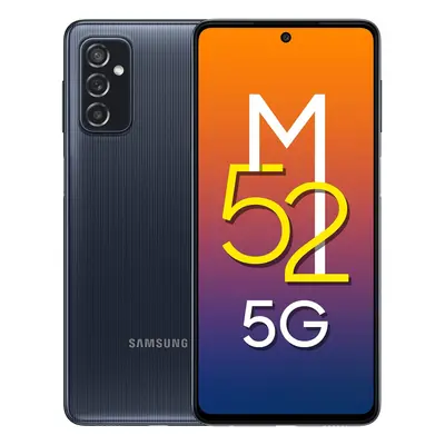 Samsung Galaxy M52 M526BR DS 5G (128GB/8GB, Blazing Black)