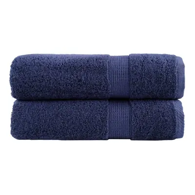 (navy blue, x cm/ pcs) vidaXL Premium Sauna Towels Guest Bath Towel pcs Gold 600gsm 100% Cotton