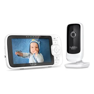 Hubble Nursery Pal Link Pre Baby Monitor White