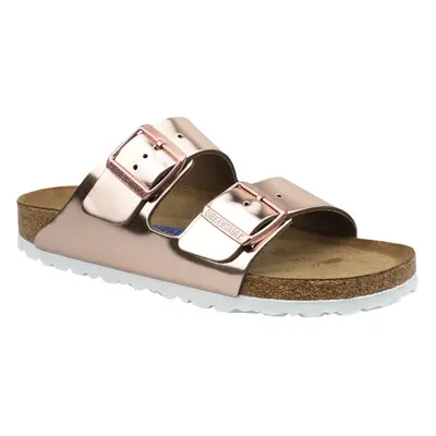 (7.5 (Adults')) Birkenstock Arizona Womens Golden Shoes