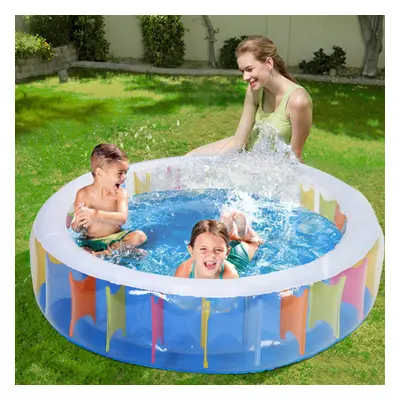 Outdoor Inflatable Swimming Pool Garden Kids Paddling Pool