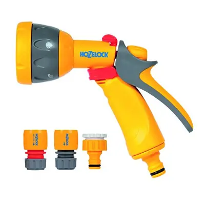 HOZELOCK - Multi-Jet Spray Gun Kit ? 12.5mm - 15mm (1/2"- 5/8") : Complete Spray Kit, Connection