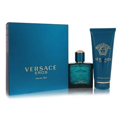 Versace Eros Travel Set 50ml EDT Spray + Shower Gel 100ml