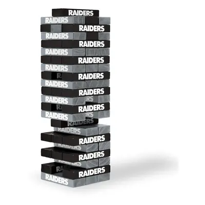 Wild Sports NFL Las Vegas Raiders Table Top Stackers 3" x 1" x .5", Team Color