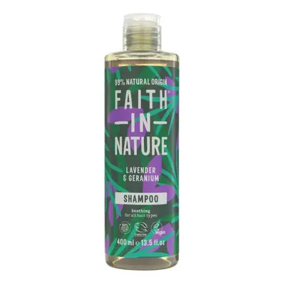 Faith In Nature Shampoo - Lavender & Geranium -400ml ( pack of )