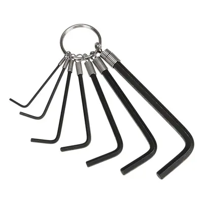 Hex Key Wrench 7Pcs Hex Key Set On A Ring