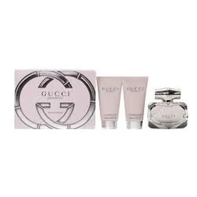 Gucci Bamboo Pcs Set: 1.7 Edp Sp + 1.7 Body Lotion + 1.7 Shower Gel