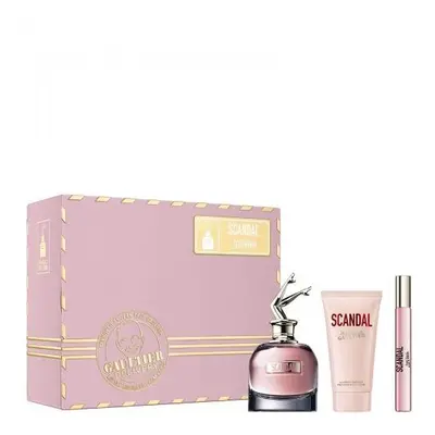 Jean Paul Gaultier Scandal Pcs Set For Women: 2.7 Eau De Parfum + 0.34 Eau De Parfum + 2.5 Body 