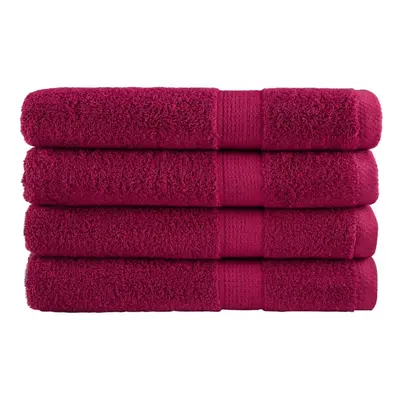 (bordeaux, x cm/ pcs) vidaXL Premium Sauna Towels Guest Bath Towel pcs Gold 600gsm 100% Cotton