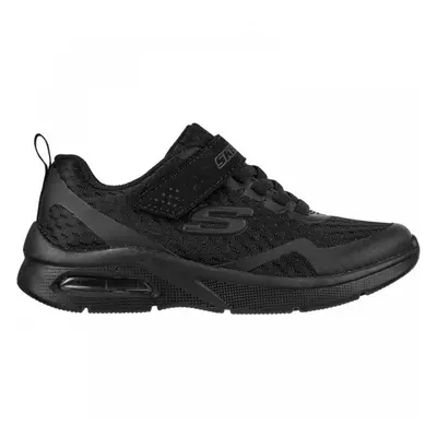 (9.5 (Children's)) Microspec Max | Black | Childrens School Trainers