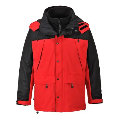 (Red, L) Portwest Orkney in Breathable Jacket