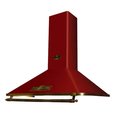 (Bordeaux Red) Kaiser Empire 90cm Chimney Cooker Hood