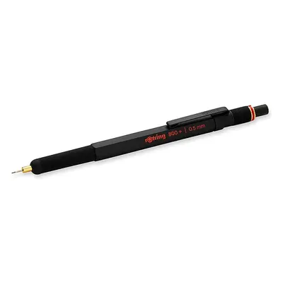 Rotring 800+ Mechanical Pencil and Touchscreen Stylus, 0.5 mm - Black Barrel