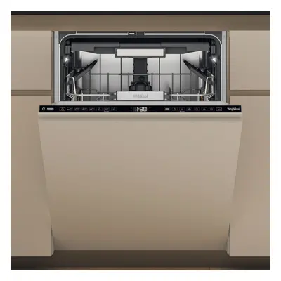 Whirlpool Fully Integrated Standard Dishwasher - Black - C Rated