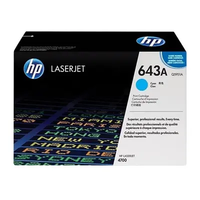 HP Q5951A (643A) Toner cyan, 10K pages @ 5% coverage