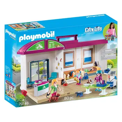 Playmobil City Life Take Along Vet Clinic